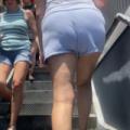 Blonde milf wife ass