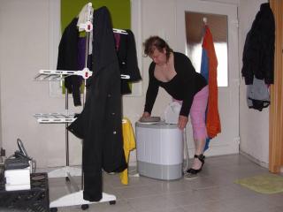 Doing the laundry 4 of 4