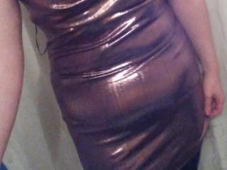 Gold party dress 2 of 4