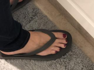 Would you cum on these feet 1 of 7
