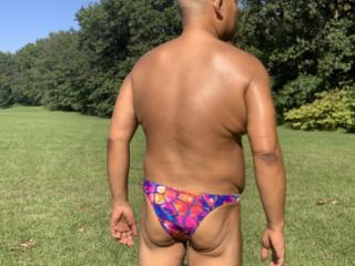 In my bikini in Bayonne Park 13 of 20
