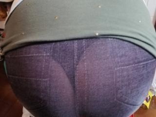 My ass and a little of my pussy 2 of 9