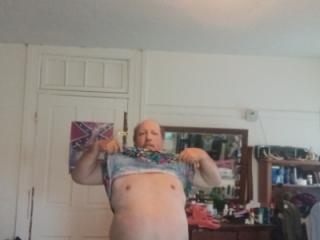 61old getting dressed