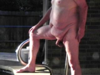 Tom Nude Wearing Cock Ring and Stretching Balls 24 Dec 2017 (1) 3 of 18