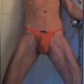 Wet Orange Tanga