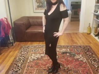 she came dressed for dinner 1 of 17