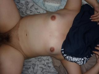 Showing off and fucking my wife.