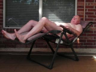 Nude on the patio 27 Apr 2017. part 2 9 of 13