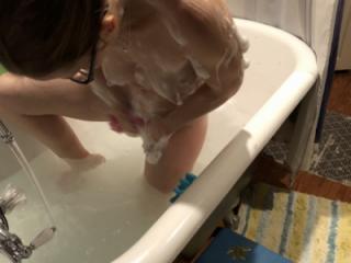 Playing in the bath! 4 of 6