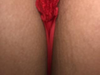 Little Red Sexy Thong 1 of 8