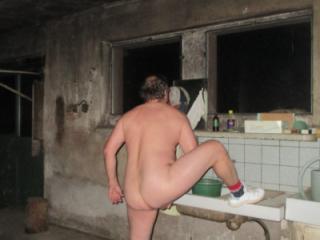Me naked in urbex 5 of 6