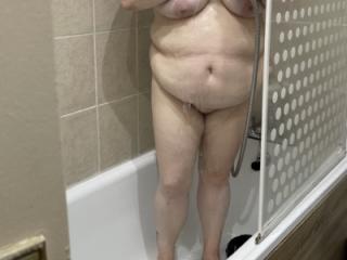 Gf in shower and underwear 3 of 14