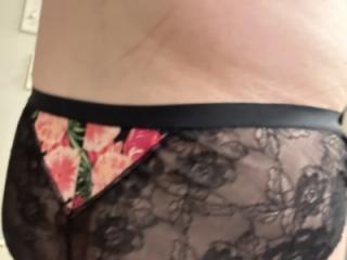 Black bra and panties 7 of 9