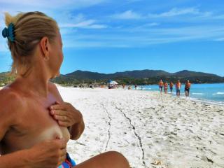 beach boob massage 3 of 8