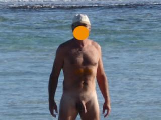 Happiest nude at the beach 3 of 6