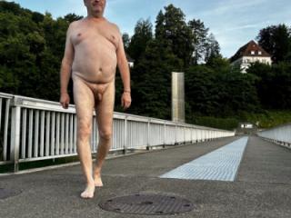 nude walk ln a bridge 13 of 13