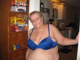 Blue bra and panties 4 of 9