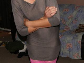 Sheer grey dress 7 of 14