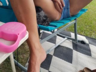 First Time Hot Wife Camping 7 of 12