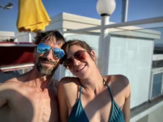 Hotwife / Milf - on the Rimini beach 1 of 20