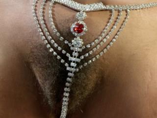 Rhinestones and pussies! 1 of 8
