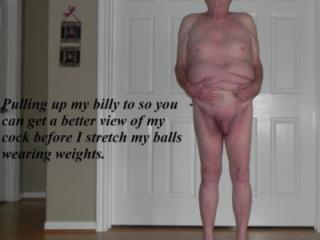 Tom (1) from the Past -Stretching Balls, Wearing Cock Ring
