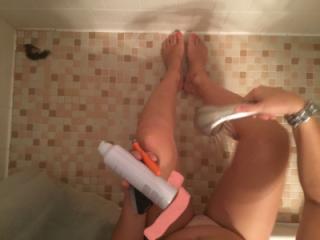 Miscellaneous pics he took while shaving 16 of 20