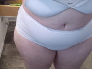 Wife posing