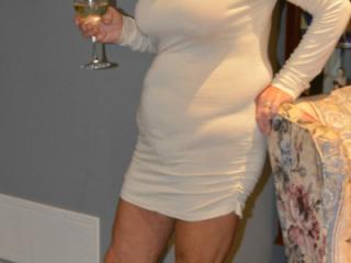 White Sweater Dress 3 of 20