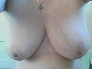 Wifes breasts 1 of 5
