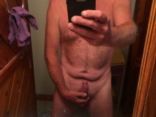 Anyone interested in my cock? 2 of 4