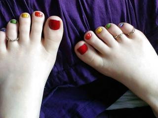 Rainbow Feet 2 of 6