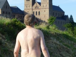 Naked on Rhine river, Germany 3 of 20