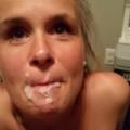 blowing cum bubbles