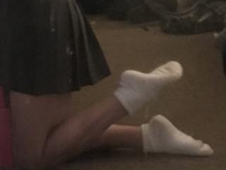 Schoolgirl white socks 2 of 8