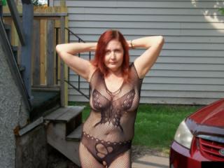 Pussy in Public Pt. 1 (Redhot Redhead Show) 14 of 18