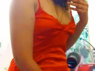 Indian Wife Shiela Sexy On Red Nighty