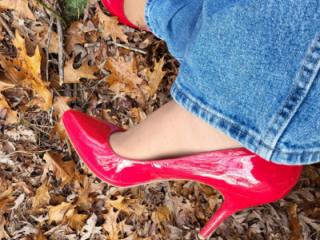 New red heels 3 of 5