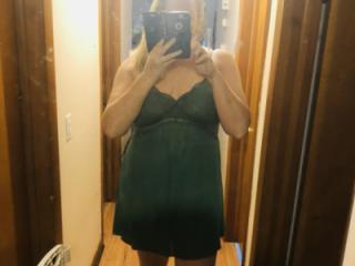 More of my green nighty 14 of 14