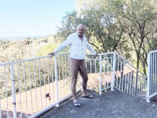 Naked on the terrace 3 of 10