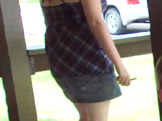 Hot Milf Ms.A in Jean Skirt [5] 7 of 16