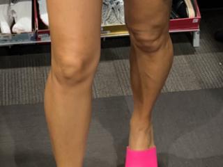 Trying on shoes at the Shoe Store 8 of 13