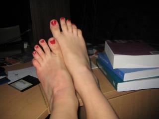Girl friends feet (19yr'old) 4 of 4