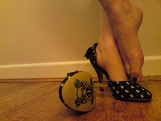 More of Mrs P`s feet! 4 of 4