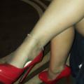 My hotwife in stilettos, tights and h...