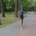 Walking by Ostankino-park, Moscow, Ru...
