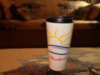 Nudist Travel Mug