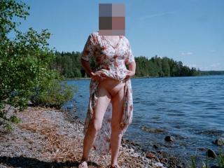 Public place nude wife exhibition 4 of 14