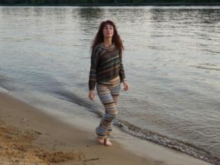 In AKIRA pants near Moscow-river in evening 3 of 20