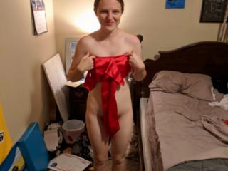 Unwrapping Herself 1 of 5